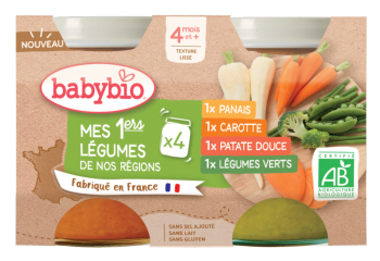 Petits pots de légumes pour bébé : dès 4 mois